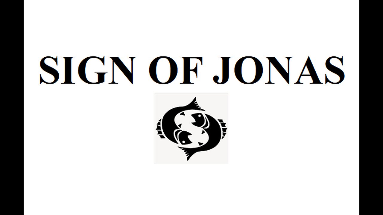 SIGN OF JONAS