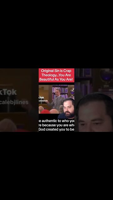 Pastor doesn't believe mankind is sinful