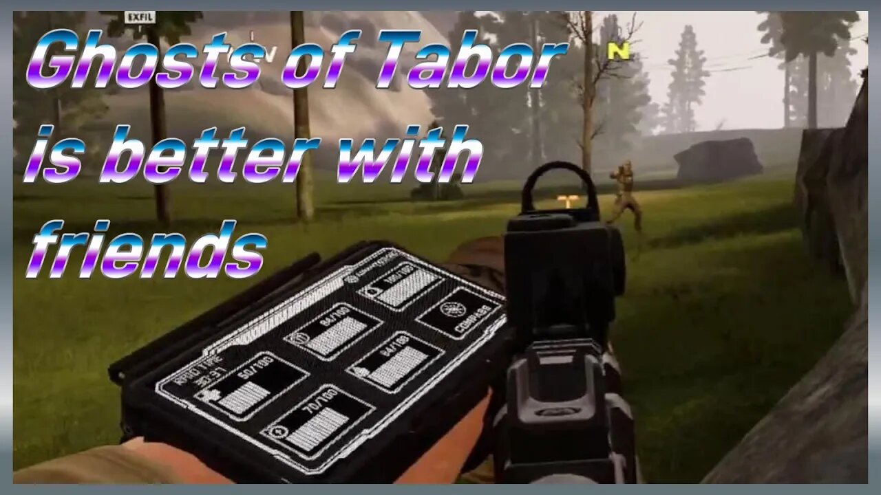 Trying to avoid friendly fire in Tabor! | Ghosts of Tabor Alpha Gameplay |