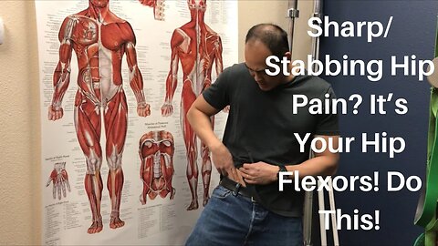 Sharp/Stabbing Hip Pain? It’s Your Hip Flexors! Do This! | Dr Wil & Dr K