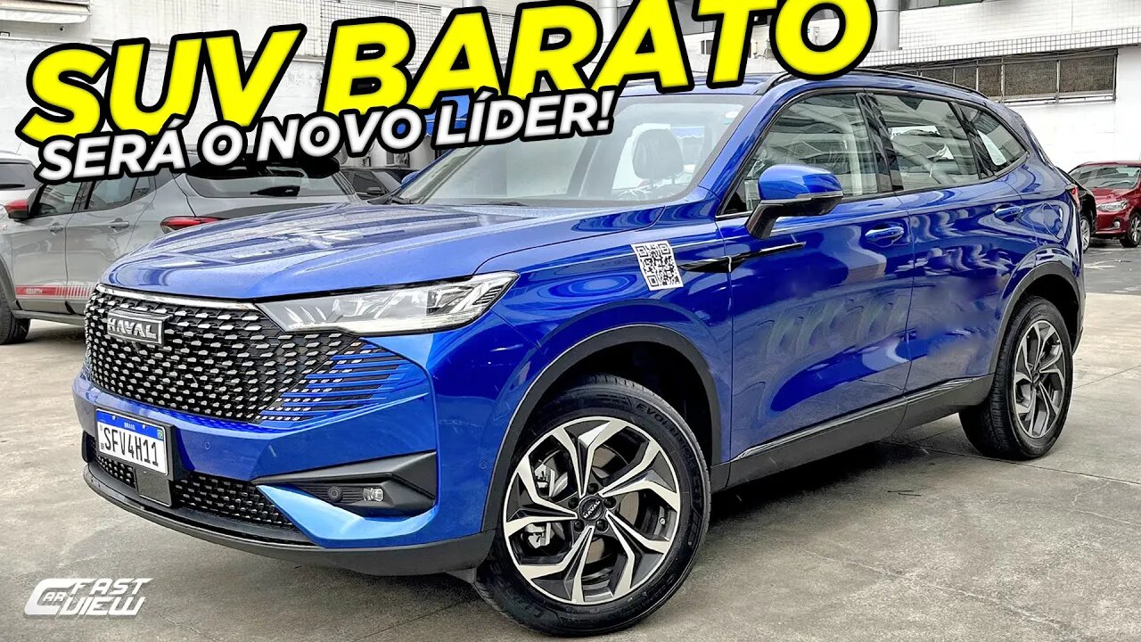 NOVO HAVAL H6 PREMIUM PHEV 2024 SUV DE LUXO BARATO, SEGURO, ECONÔMICO E POTENTE HUMILHA CONCORRENTES