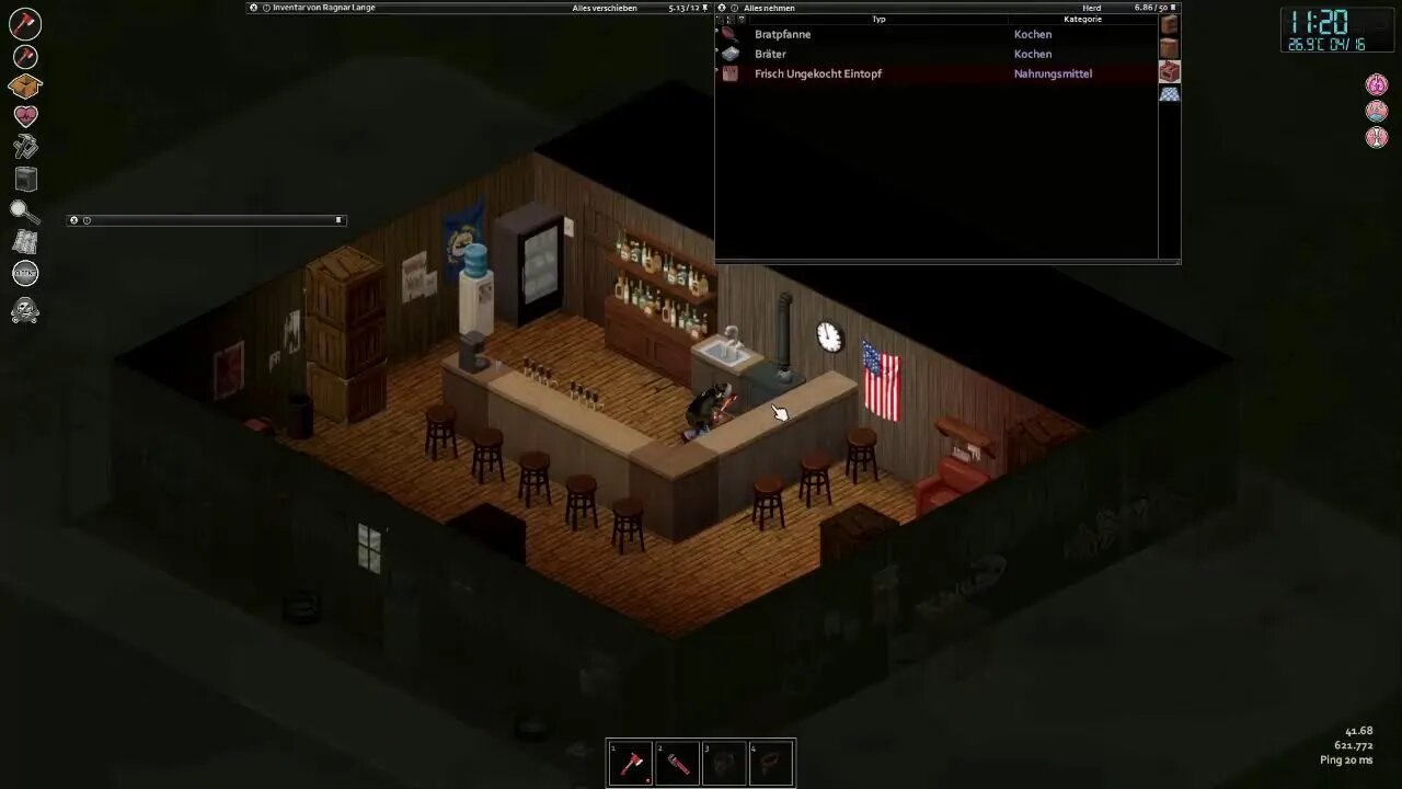 Project Zomboid - Teil 035 - #HomeOffice #234 #NuoViso (LIVE HD) - lebenskuenstler.net #LetsPlay