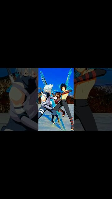 Kakashi VS Menma - WHO IS STRONGEST??.#shorts
