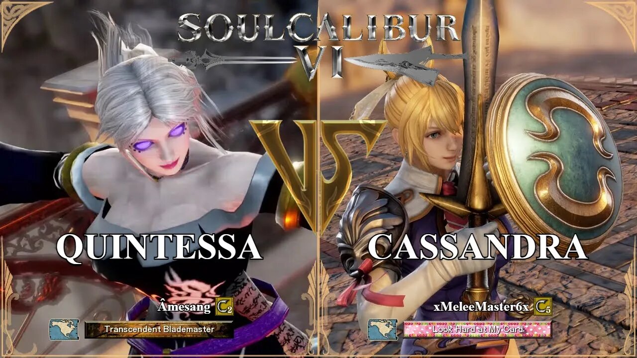 SoulCalibur VI — Amesang (Quintessa) VS xMeleeMaster6x (Cassandra) | Xbox Series X Ranked