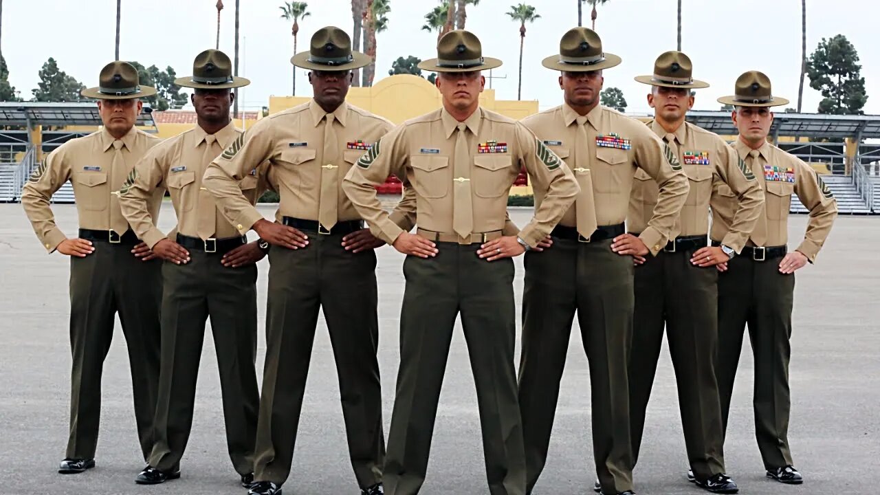 Marine Corps Drill Instructor School (Marine Reacts)