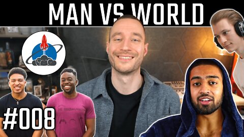 Man Vs. World Ep #008 | The Roomates | Hamza & Making Your Time A Priority | NoFap Advise