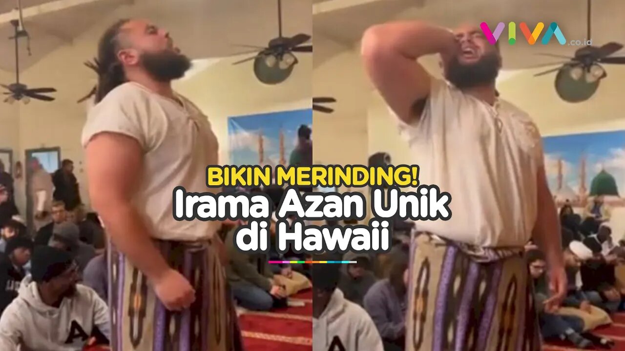 UNIK! Lantunan Irama Azan di Hawaii Menyihir Warganet