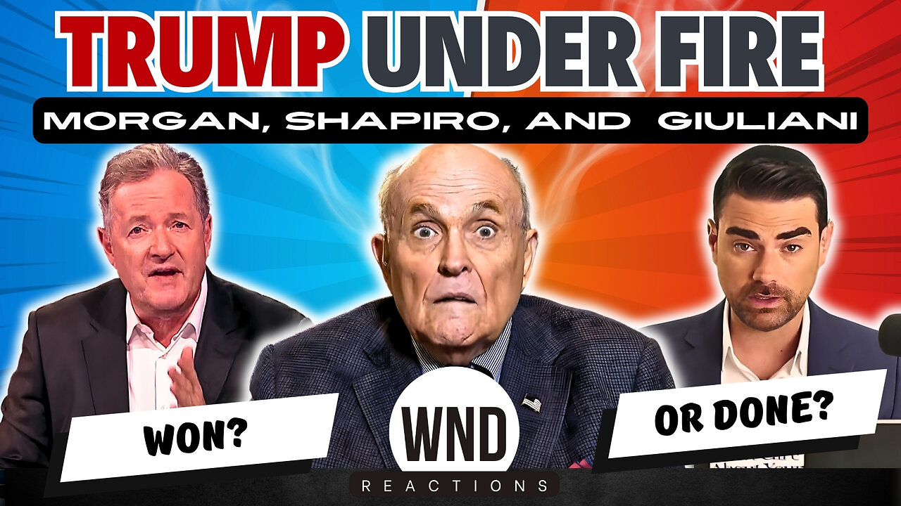 Trump Under Fire: Insights from Piers Morgan, Ben Shapiro, and Rudy Giuliani