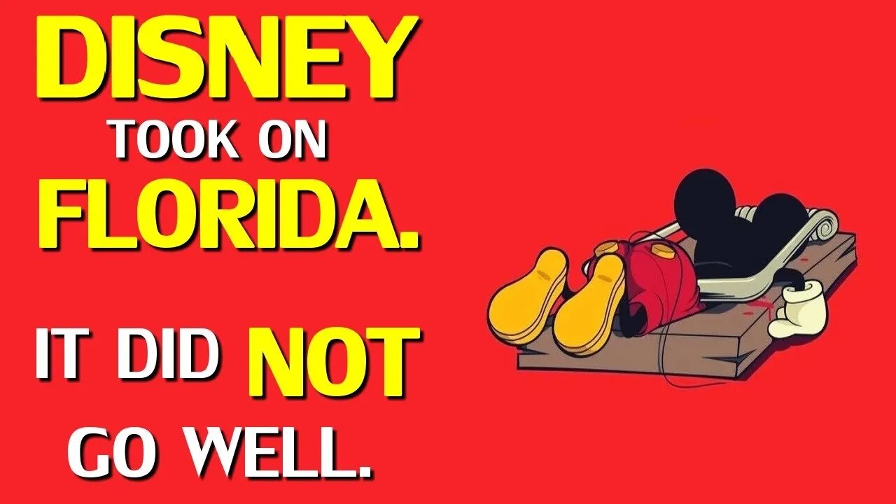 Disney went up against DeSantis and Florida, and lost BIG TIME!