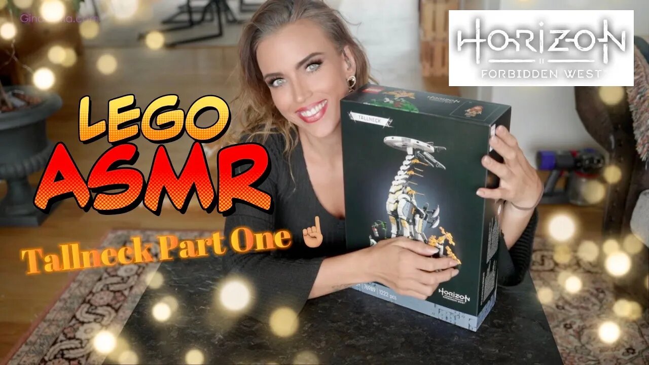 ASMR Gina Carla 🤯 #HorizonForbiddenWest #Lego #Tallneck Part ONE ☝🏽