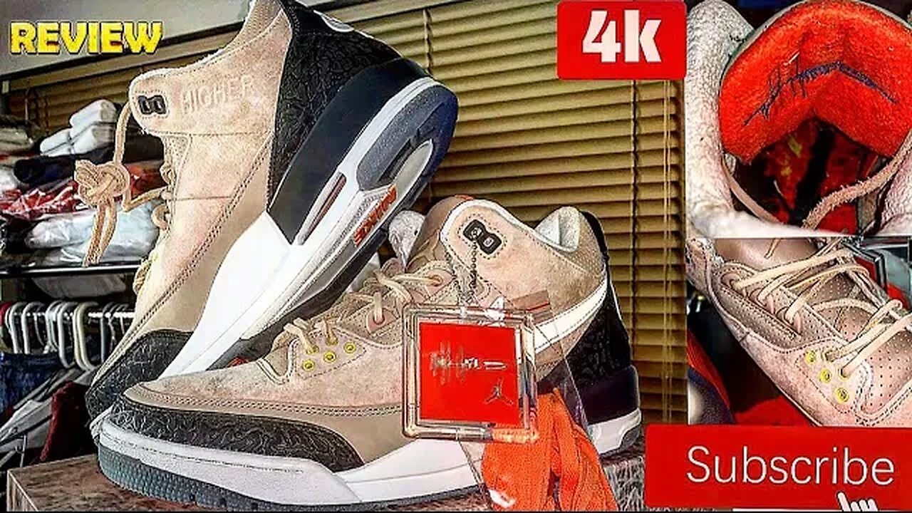 Tinker Hatfield/Justin Timberlake|Air Jordan 3 Retro JTH NRG "BioBeige” REVIEW