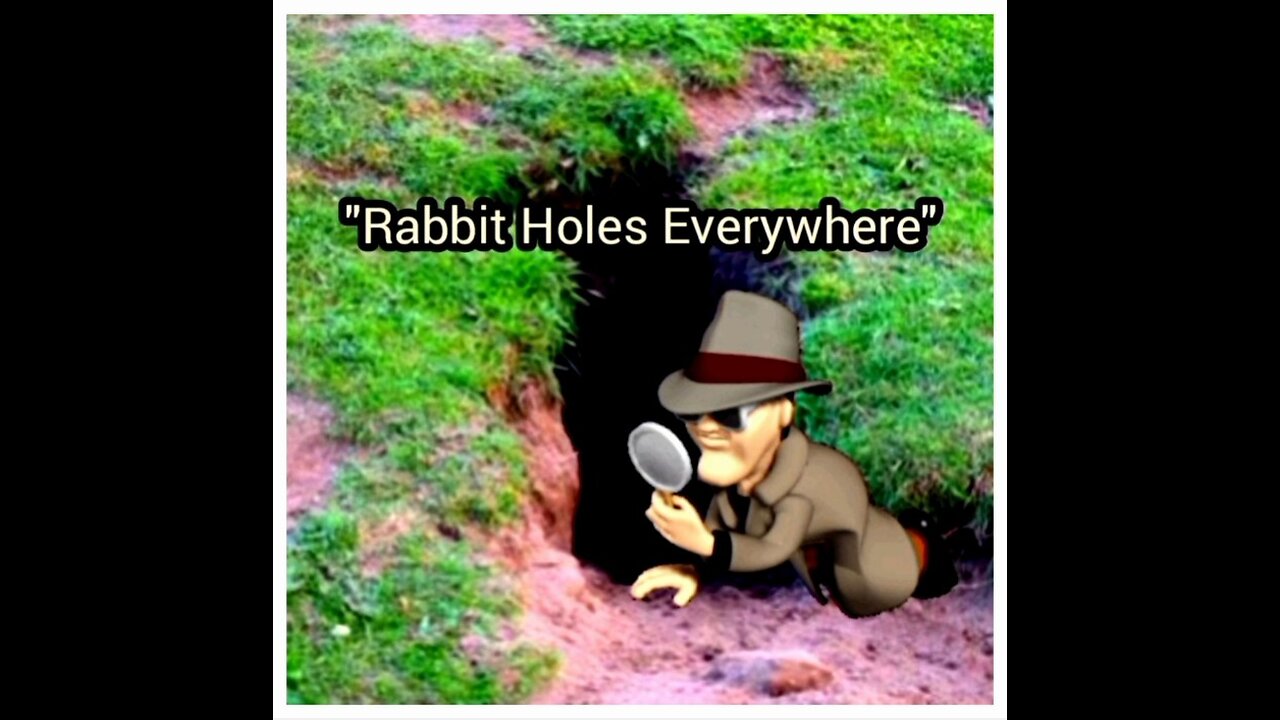 RABBIT HOLES EVERYWHERE