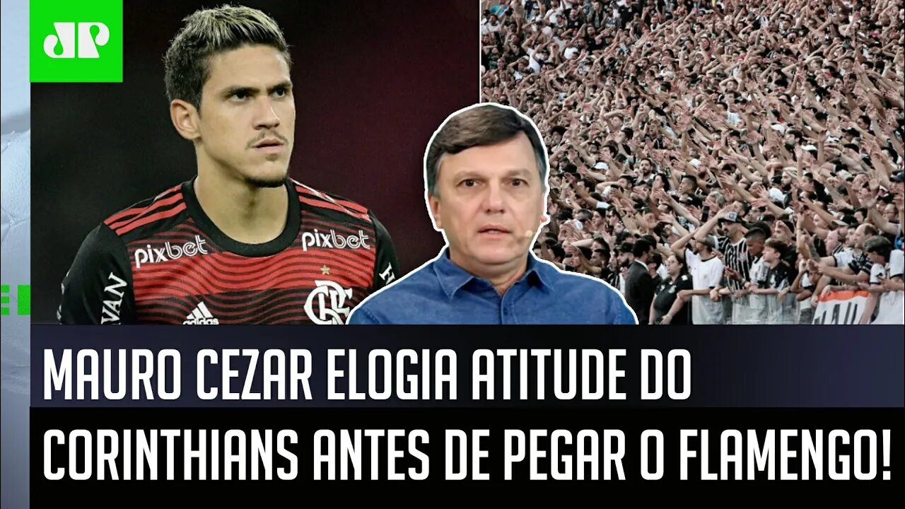 "Essa é uma POSTURA de TIME GRANDE do Corinthians!" Mauro Cezar ELOGIA antes do jogo contra Flamengo