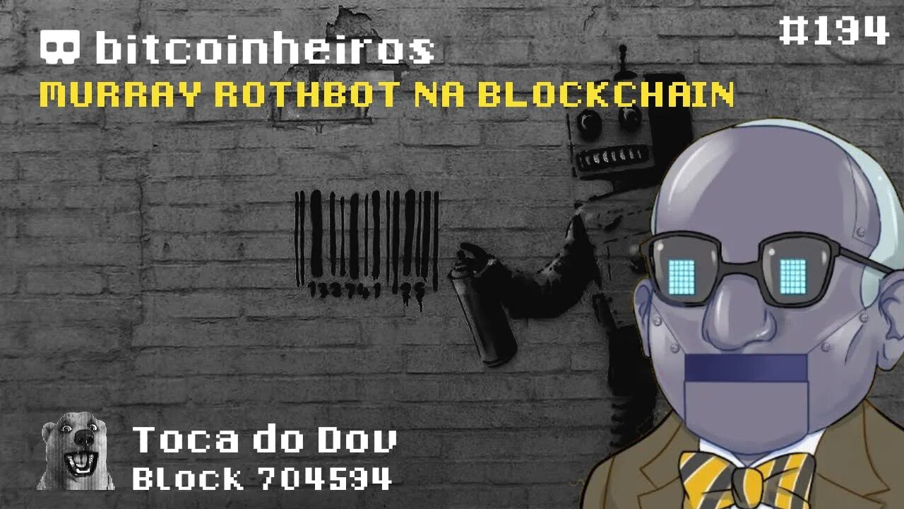 Murray Rothbot para publicar mensagens na blockchain