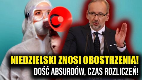 Niedzielski znosi obostrzenia! Dość ABSURDÓW, czas na ROZLICZENIA! \\ Polska.LIVE