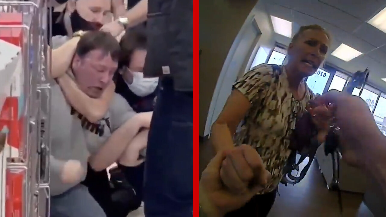 Watch People Get Arrested For Not Wearing A Mask