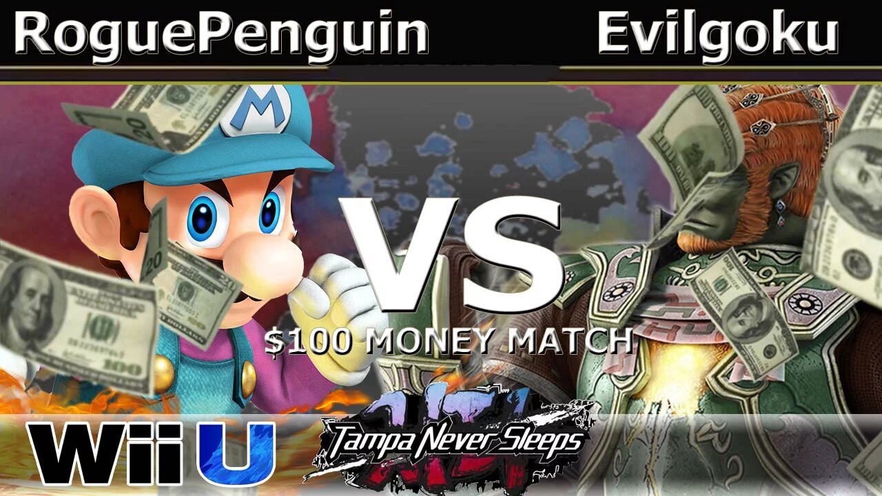 MVG|RoguePenguin (Mario) vs. EvilGoku (Ganondorf) - $100 MONEY MATCH - TNS7