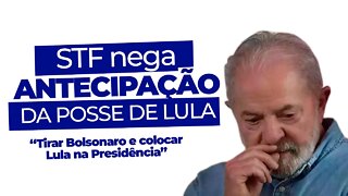 URGENTE: TENTARAM COLOCAR LULA NA PRESIDÊNCIA ANTES DE 2023