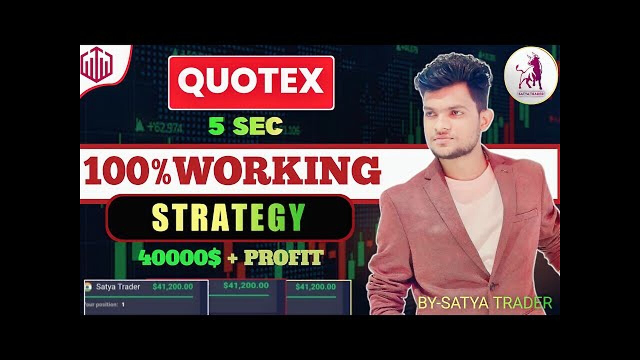 QUOTEX 5 SECOND BUG PROFIT $40,000 - HOW