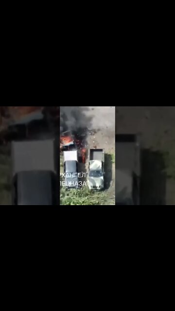 A blow to the vehicles of Troshnikov