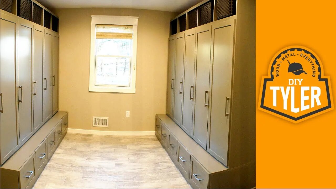 How To Build Lockers For A Mudroom