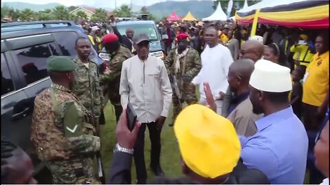 Climax of MK team build up - Rtd Gen. Kayihura and ICT Minister Dr. Baryomunsi graced the event