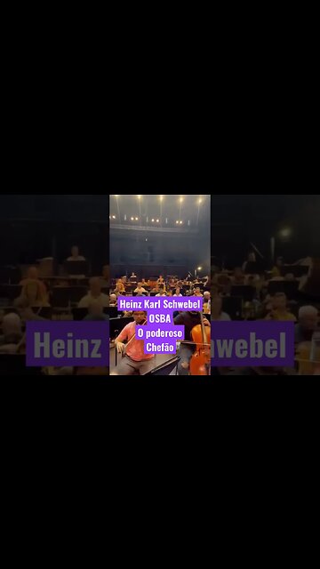 O Poderoso Chefão - Ensaio OSBA com Solo de Heinz Karl Schwebel