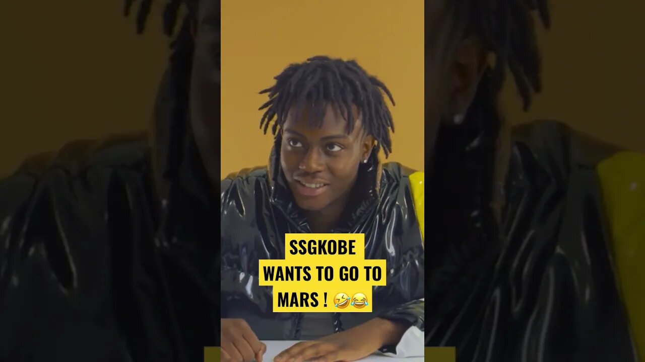 #ssgkobe WANTS TO GO TO MARS !!!😂🤣