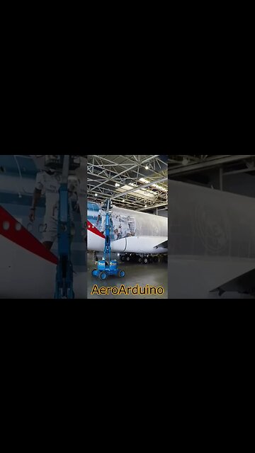 Ever Seen Real Madrid #A380 Airplane #Aviaiton #AeroArduino