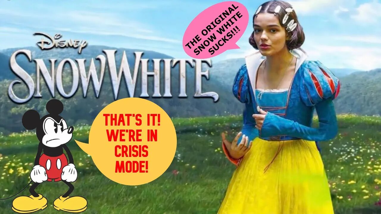 Disney in "Crisis Talks" over Snow White Actress Rachel Zegler and her being a PR Disaster!