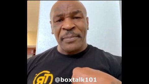 "THE FIGHT IS ON" Mike Tyson Confirms Fight With Holyfield