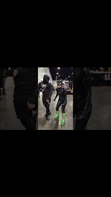 Venom and Catwoman | Tampa Bay Comic Con