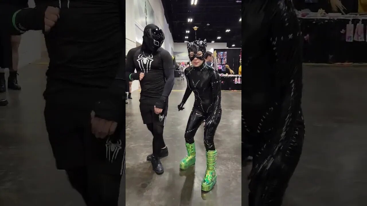 Venom and Catwoman | Tampa Bay Comic Con