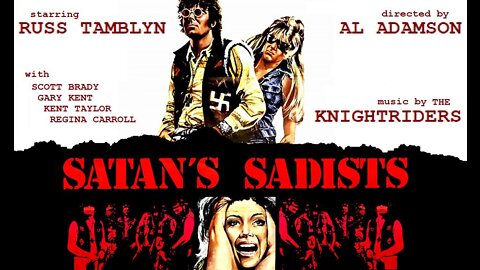 Al Adamson SATAN'S SADISTS 1969 Cruel Biker Gang Terrorizes a Diner of Citizens FULL MOVIE in HD