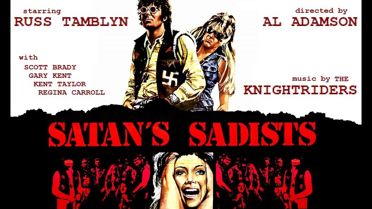 Al Adamson SATAN'S SADISTS 1969 Cruel Biker Gang Terrorizes a Diner of Citizens FULL MOVIE in HD