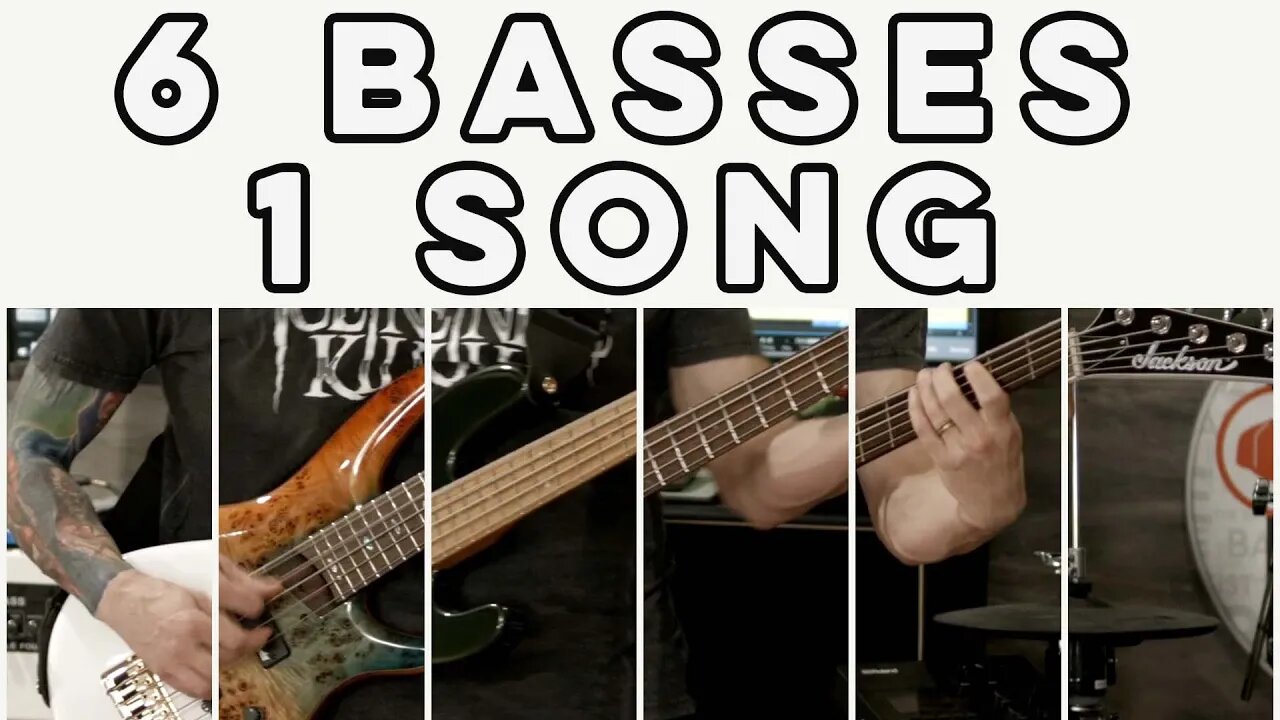 Warwick vs Spector vs Ibanez vs Charvel vs Jackson vs LTD - 6 Basses 1 Song