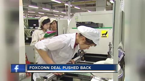 Foxconn contract vote delayed, lacking guarantees