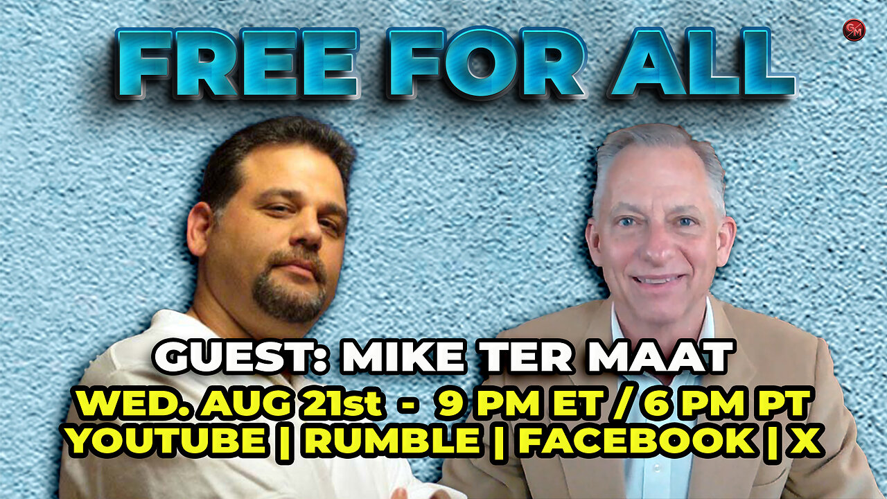 Free for All - LIVE! - Wednesday August 21st, 9 PM ET / 6 PM PT - Libertarian Talk