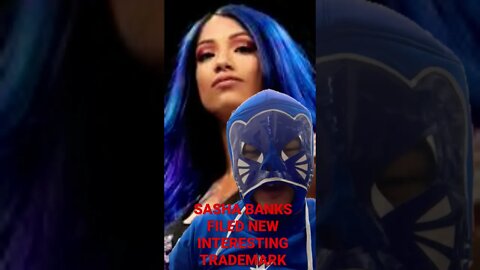 Sasha Banks filed a new interesting trademark #shorts