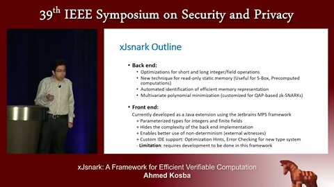 xJsnark A Framework for Efficient Verifiable Computation