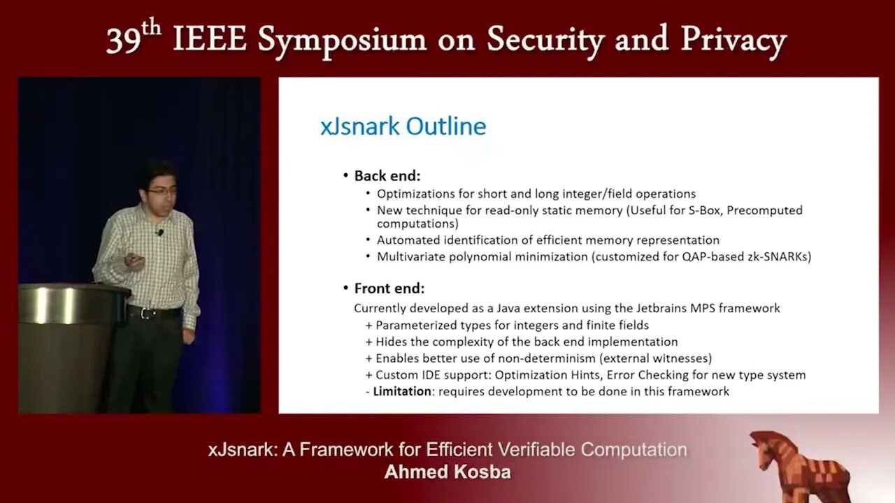 xJsnark A Framework for Efficient Verifiable Computation