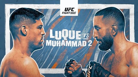 UFC Fight Night Luque Vs Muhammad 2 Full Card Prediction