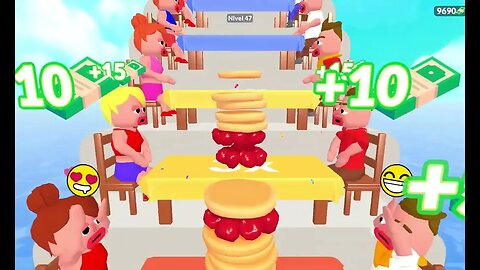 Pancake Run Gameplay Walkthrough All Levels IOS Android