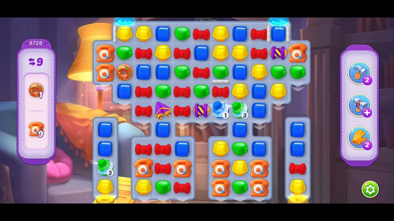 Playrix Homescapes Gameplay Walkthrough Level 8728