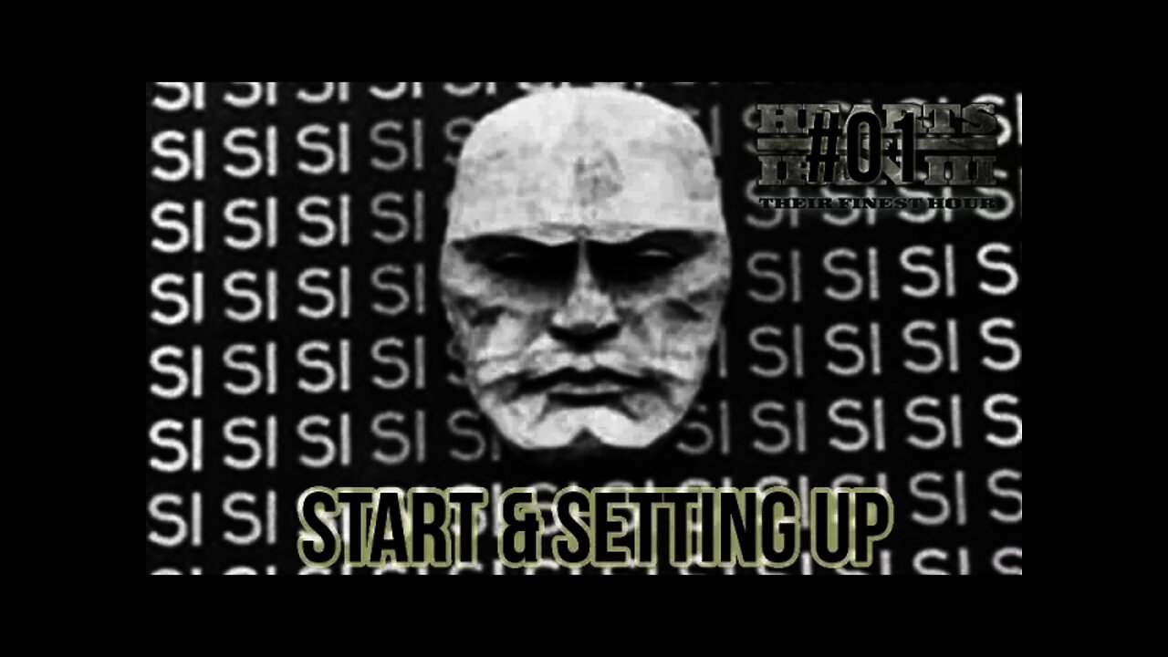 Hearts of Iron 3: Black ICE 9 - 01 (Italy) Starting & Setting Up