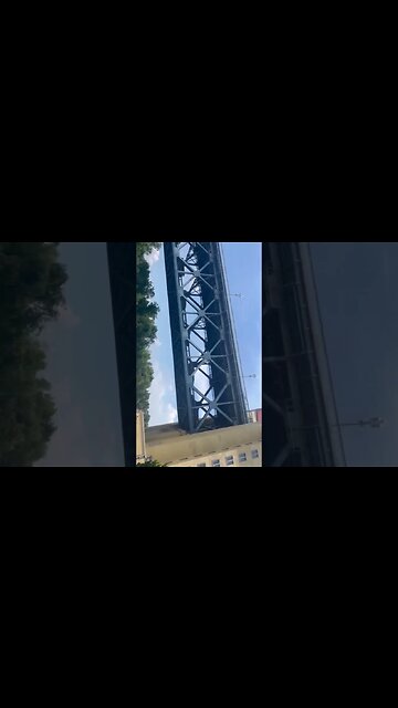 Nanjing Yangtze River, Bridge Military Vehicles in Motion, Aug 28