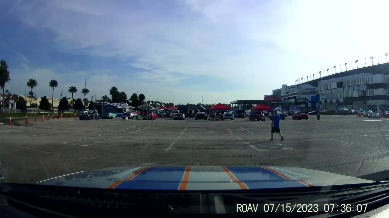 2023 Mustangs at Daytona Dash Cam Part 1