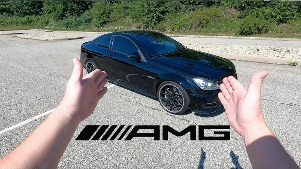 Is This The END Of Muscle Cars? Brutal C63 AMG Drive! (Cops Involved)