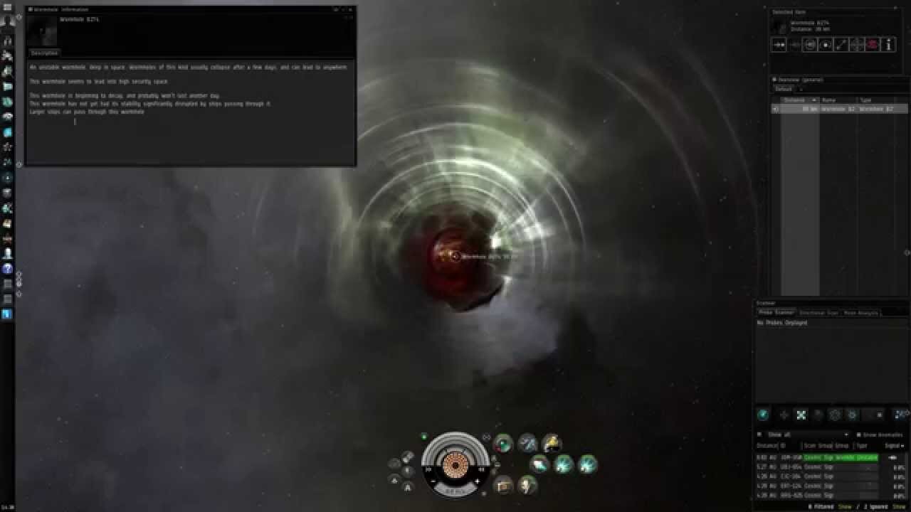 Eve Online: New Cloaking Effect and New Wormhole Effects!