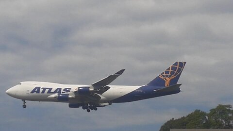 Boeing 747-400ERF N477MC coming from Miami to Manaus 🇺🇲🇧🇷
